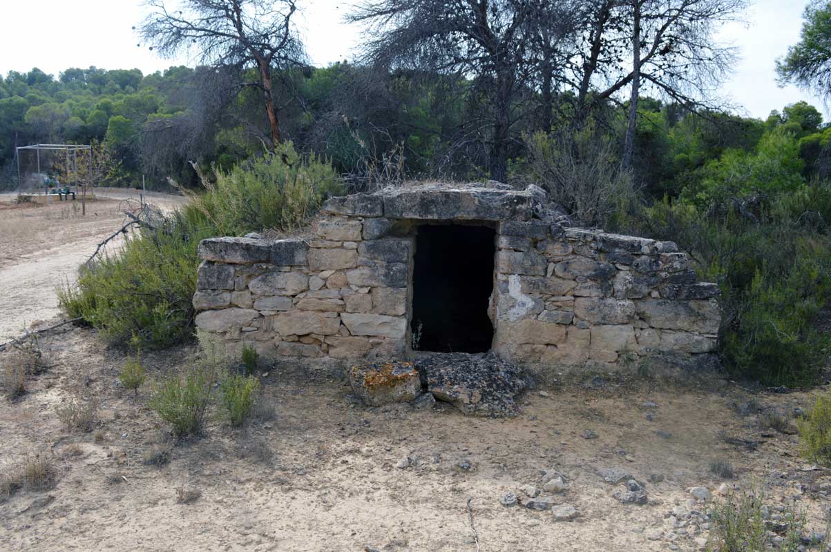 Cisterna del cap del barranc del Xalequet